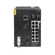 Aruba 4100i Géré L2 Gigabit Ethernet (10/100/1000) Connexion Ethernet POE 4U Noir