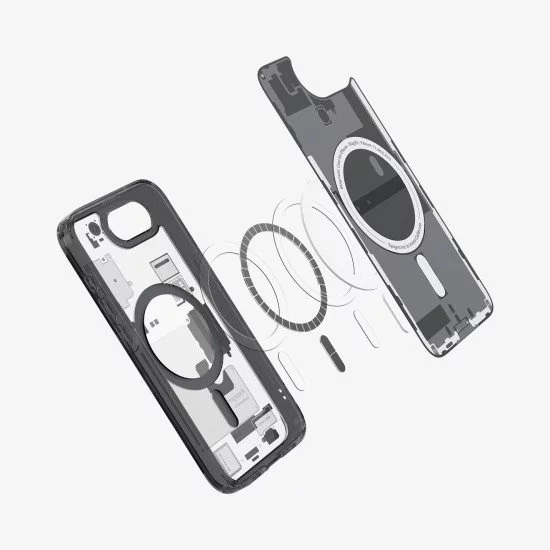Spigen Ultra Hybrid Zero One (MagFit) coque de protection pour téléphones portables 15,5 cm (6.1") Housse Noir Spigen Ultra Hybrid Zero One (MagFit) coque de protection pour téléphones portables 15,5 cm (6.1") Housse Noir