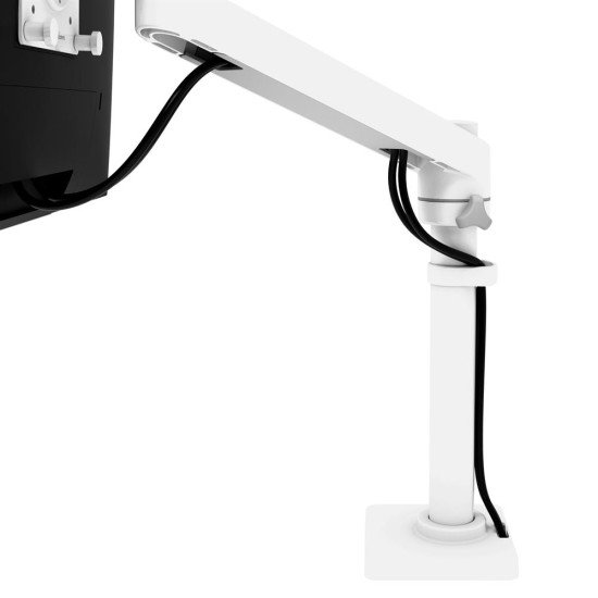 Ergotron NX Series NX MONITOR ARM WHITE 86,4 cm (34") Noir, Blanc Bureau
