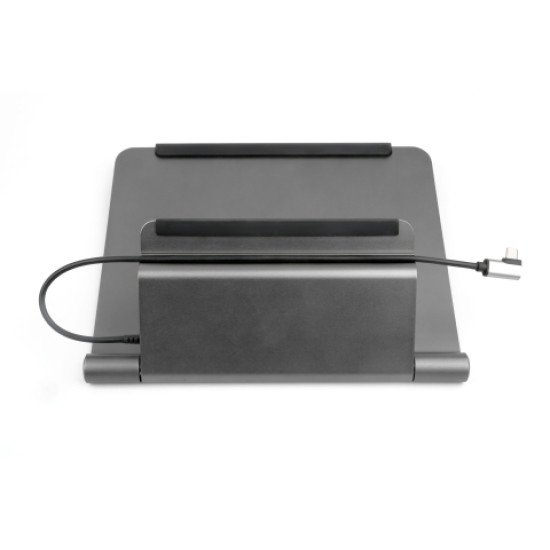 Acer HP.DSCAB.012 Support de livres Supports de Laptop Argent 39,6 cm (15.6")