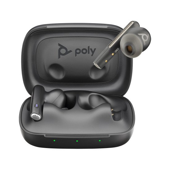 POLY Voyager Free 60 Casque Sans fil Ecouteurs Bureau/Centre d'appels Bluetooth Noir