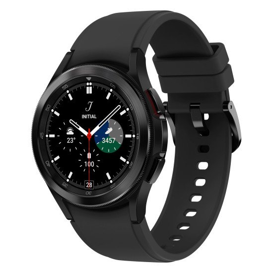 Samsung Galaxy Watch4 Classic 3,05 cm (1.2") OLED 42 mm Numérique 396 x 396 pixels Écran tactile Noir Wifi GPS (satellite) Samsung Galaxy Watch4 Classic 3,05 cm (1.2") OLED 42 mm Numérique 396 x 396 pixels Écran tactile Noir Wifi GPS (satellite)