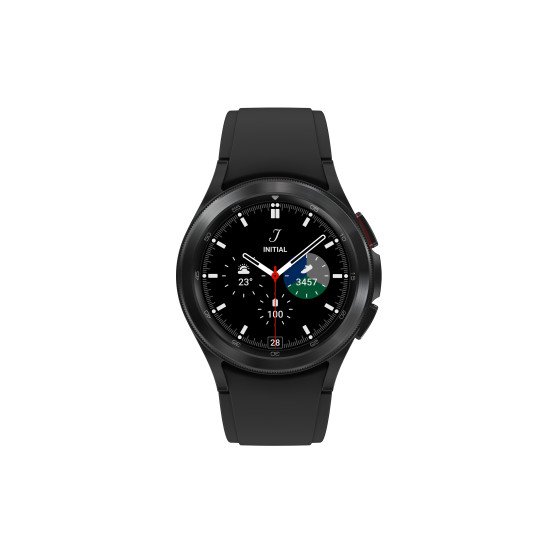 Samsung Galaxy Watch4 Classic 3,05 cm (1.2") OLED 42 mm Numérique 396 x 396 pixels Écran tactile Noir Wifi GPS (satellite) Samsung Galaxy Watch4 Classic 3,05 cm (1.2") OLED 42 mm Numérique 396 x 396 pixels Écran tactile Noir Wifi GPS (satellite)