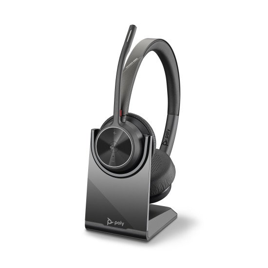 POLY 218476-02 écouteur/casque Arceau USB Type-A Bluetooth Socle de chargement Noir