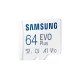Samsung EVO Plus mémoire flash 64 Go MicroSDXC UHS-I Classe 10 Samsung EVO Plus mémoire flash 64 Go MicroSDXC UHS-I Classe 10