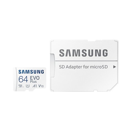 Samsung EVO Plus mémoire flash 64 Go MicroSDXC UHS-I Classe 10 Samsung EVO Plus mémoire flash 64 Go MicroSDXC UHS-I Classe 10