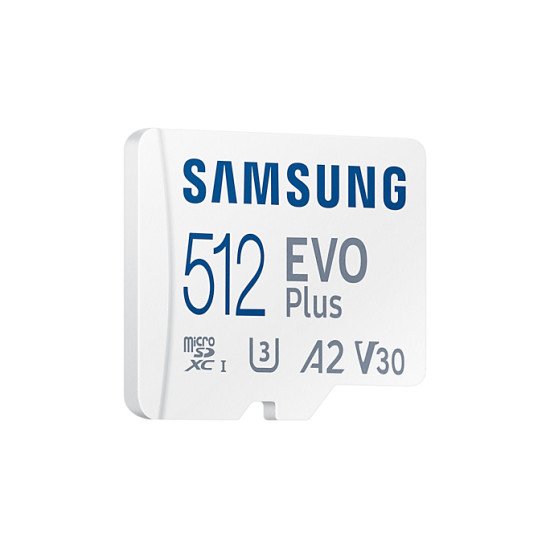 Samsung EVO Plus mémoire flash 512 Go MicroSDXC UHS-I Classe 10 Samsung EVO Plus mémoire flash 512 Go MicroSDXC UHS-I Classe 10