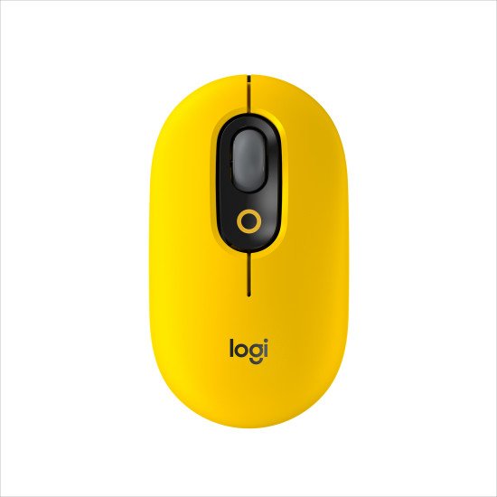 Logitech POP Mouse with emoji souris Ambidextre RF Sans fil + Bluetooth Optique 4000 DPI