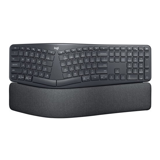 Logitech Ergo K860 for Business clavier RF sans fil + Bluetooth AZERTY Français Graphite