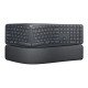 Logitech Ergo K860 for Business clavier RF sans fil + Bluetooth AZERTY Français Graphite