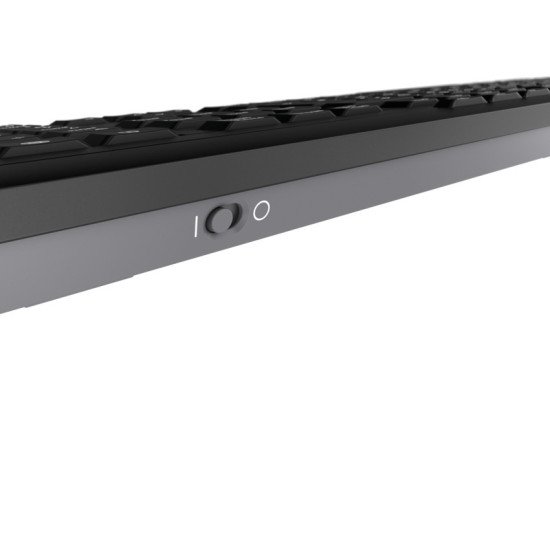 CHERRY Stream Wireless clavier FR sans fil +USB QWERTZ DE Noir