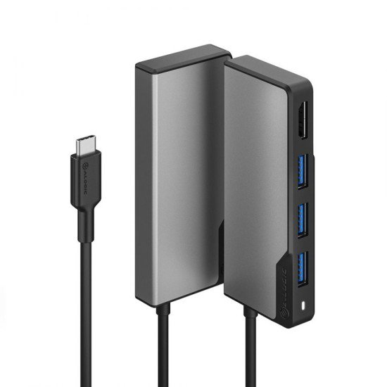 ALOGIC UCFUHDV2-SGR station d'accueil USB 3.2 Gen 1 (3.1 Gen 1) Type-C Noir, Gris ALOGIC UCFUHDV2-SGR station d'accueil USB 3.2 Gen 1 (3.1 Gen 1) Type-C Noir, Gris