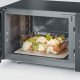 Severin MW 7763 micro-onde Comptoir Micro-ondes grill 25 L 900 W Noir, Acier inoxydable