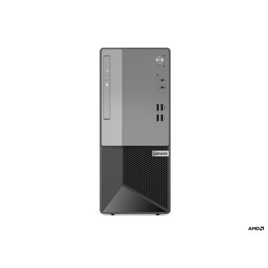 Lenovo V55t 5600G Tower AMD Ryzen™ 5 8 Go DDR4-SDRAM 256 Go SSD Windows 10 Pro PC Noir, Gris
