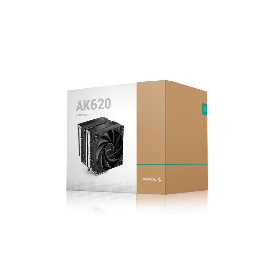 DeepCool AK620 Processeur Refroidisseur d'air 12 cm Noir 1 pièce(s) DeepCool AK620 Processeur Refroidisseur d'air 12 cm Noir 1 pièce(s)