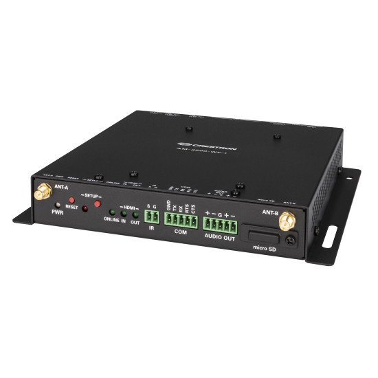 Crestron AM-3200-WF-I extension audio/video Récepteur AV Noir