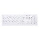 CHERRY AK-C8100F-U1-W/UK clavier USB QWERTY Anglais britannique Blanc