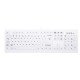 CHERRY AK-C8100F-U1-W/US clavier USB QWERTY Anglais américain Blanc