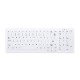 CHERRY AK-C7000 clavier FR sans fil +USB QWERTY Anglais américain Blanc