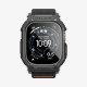 Spigen Lite Fit Pro Boîtier + bracelet Noir Polyuréthane thermoplastique (TPU)