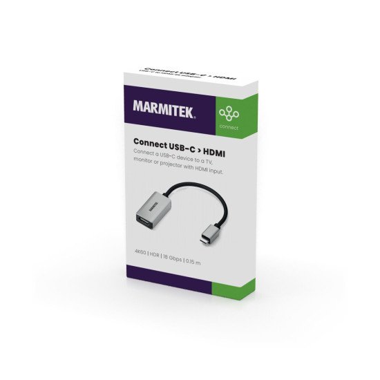 Marmitek Connect USB-C > HDMI | USB-C naar HDMI adapter