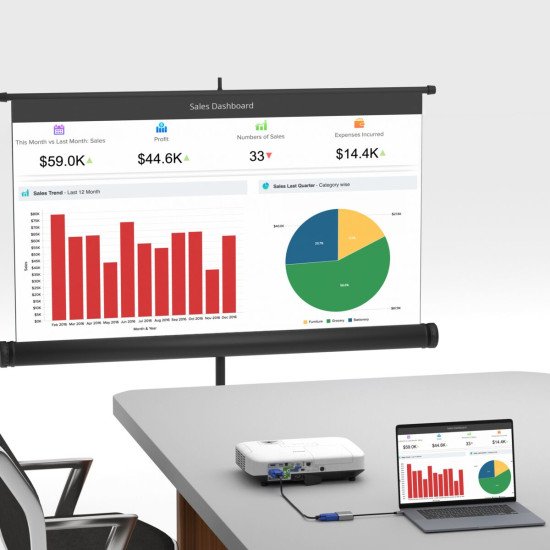Marmitek Connect USB C vers VGA - Adaptateur USB-C vers VGA