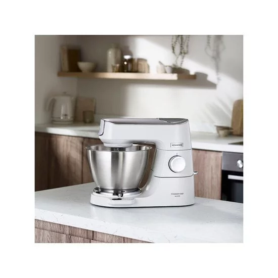 Kenwood KVC65.001WH robot de cuisine 1200 W 5 L Acier inoxydable, Blanc Balances intégrées Kenwood KVC65.001WH robot de cuisine 1200 W 5 L Acier inoxydable, Blanc Balances intégrées
