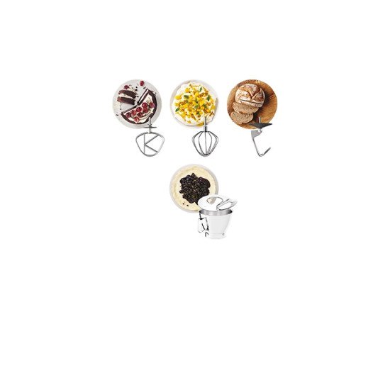 Kenwood KVC65.001WH robot de cuisine 1200 W 5 L Acier inoxydable, Blanc Balances intégrées Kenwood KVC65.001WH robot de cuisine 1200 W 5 L Acier inoxydable, Blanc Balances intégrées