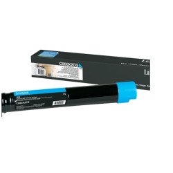 Lexmark C950X2CG toner Original Cyan 1 pièce(s)