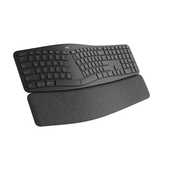 Logitech Ergo K860 for Business clavier RF sans fil + Bluetooth US International Graphite