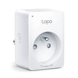 TP-Link Tapo Mini Smart Wi-Fi Socket Energy Monitor Prise intelligente 3680 W Maison Blanc TP-Link Tapo Mini Smart Wi-Fi Socket Energy Monitor Prise intelligente 3680 W Maison Blanc