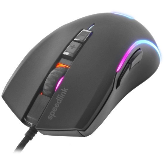 SPEEDLINK SL-680022-RRBK souris Gaming USB Type-A 6400 DPI