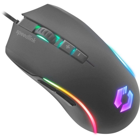 SPEEDLINK SL-680022-RRBK souris Gaming USB Type-A 6400 DPI