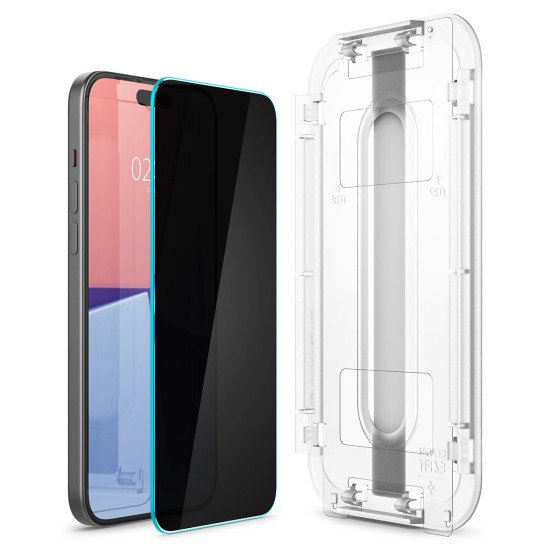 Spigen AGL06885 écran et protection arrière de téléphones portables Protection d'écran transparent Apple 2 pièce(s)