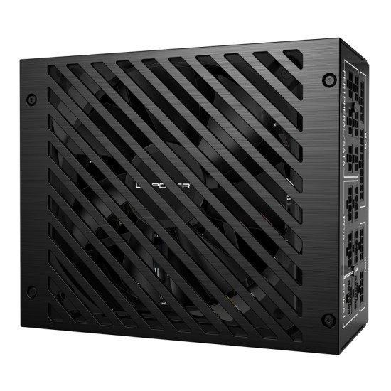 LC-Power Netzteil ATX 3.1 850W/135mm 80+ Platinum Retail, Full Modular unité d'alimentation d'énergie 20+4 pin ATX Noir