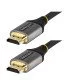 StarTech.com Câble HDMI 2.1 8K de 5 m - Câble HDMI ultra haut débit certifié 48Gbps - 8K 60Hz/4K 120Hz HDR10+ eARC - Câble HDMI Ultra HD 8K - Écran/TV/Affichage - Gaine flexible TPE