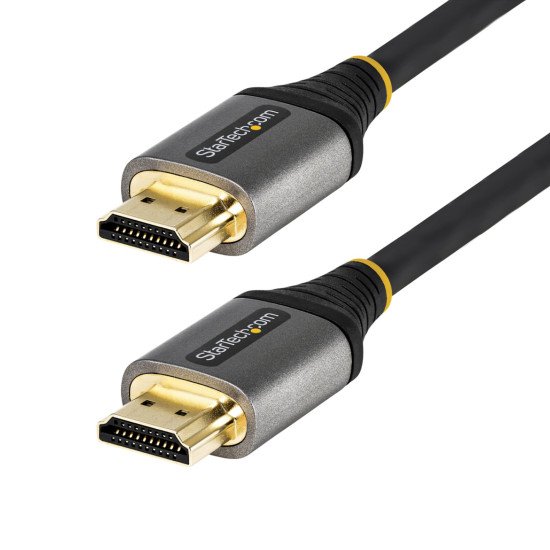 StarTech.com Câble HDMI 2.0 Premium Certifié 2m - Câble Écran HDMI High Speed Ultra HD 4K 60Hz avec Ethernet - HDR10, ARC - Cordon Moniteur Vidéo UHD - Câble HDMI pour PC/TV - M/M