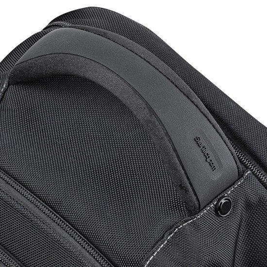 StarTech.com Sac à Dos Ordinateur Portable 15,6 pouces avec Compartiments Amovible pour Accessoires - Sac Informatique Professionnel High Tech - Pour Tous Déplacements - Résistant/Ergonomique - Nylon - PC/Tablette