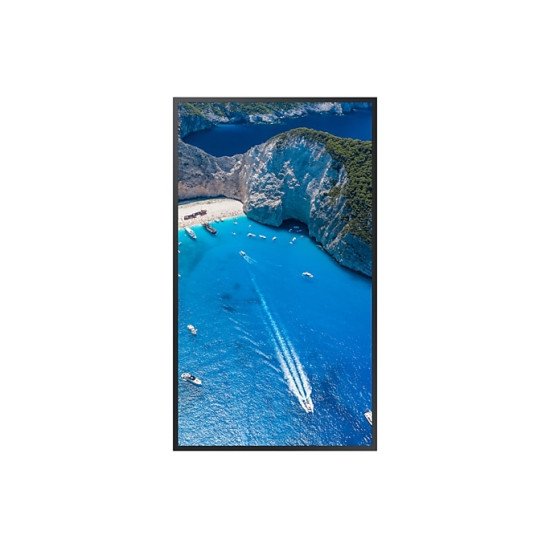 Samsung LH75OMAEBGB Panneau plat de signalisation numérique 190,5 cm (75") Wifi 4K Ultra HD Noir Tizen 5.0