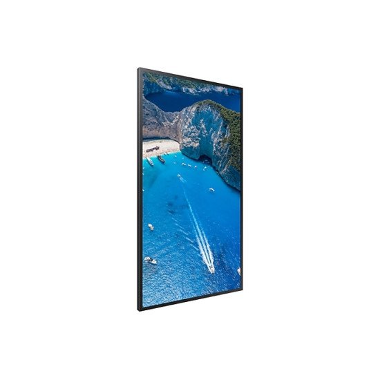 Samsung LH75OMAEBGB Panneau plat de signalisation numérique 190,5 cm (75") Wifi 4K Ultra HD Noir Tizen 5.0