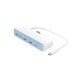 HYPER HD34A8 hub & concentrateur USB 3.2 Gen 1 (3.1 Gen 1) Type-C 10 Mbit/s Blanc