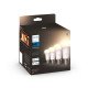Philips Hue White A60 - Ampoule connectée E27 - 800 (pack de 4) Philips Hue White A60 - Ampoule connectée E27 - 800 (pack de 4)