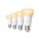 Philips Hue White ambiance A60 - Ampoule connectée E27 - 800 (pack de 4)