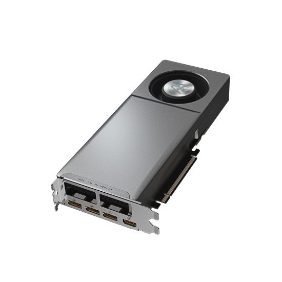 GIGABYTE Radeon AI PRO R9700 AI TOP 32G Carte Graphique – 32 Go GDDR6, 256 bits, PCI-E 5.0, 2920 MHz Fréquence du processeur, 3 x DisplayPort, 1 x HDMI, GV-R9700AI TOP-32GD 1.1