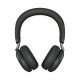 Jabra Evolve2 75 Casque Avec fil &sans fil Arceau Bureau/Centre d'appels USB Type-C Bluetooth Noir