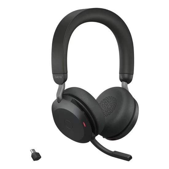 Jabra Evolve2 75 Casque Avec fil &sans fil Arceau Bureau/Centre d'appels USB Type-C Bluetooth Noir Jabra Evolve2 75 Casque Avec fil &sans fil Arceau Bureau/Centre d'appels USB Type-C Bluetooth Noir