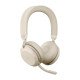 Jabra Evolve2 75 Casque Sans fil Arceau Bureau/Centre d'appels Bluetooth Beige Jabra Evolve2 75 Casque Sans fil Arceau Bureau/Centre d'appels Bluetooth Beige