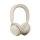 Jabra Evolve2 75 Casque Sans fil Arceau Bureau/Centre d'appels Bluetooth Beige Jabra Evolve2 75 Casque Sans fil Arceau Bureau/Centre d'appels Bluetooth Beige