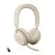 Jabra Evolve2 75 Casque Sans fil Arceau Bureau/Centre d'appels Bluetooth Beige Jabra Evolve2 75 Casque Sans fil Arceau Bureau/Centre d'appels Bluetooth Beige