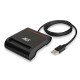 ACT AC6015 lecteur de cartes à puce Intérieure USB 2.0 Noir